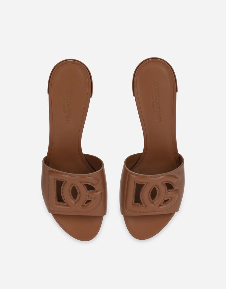 Calfskin mules with DG Millennials logo - 4