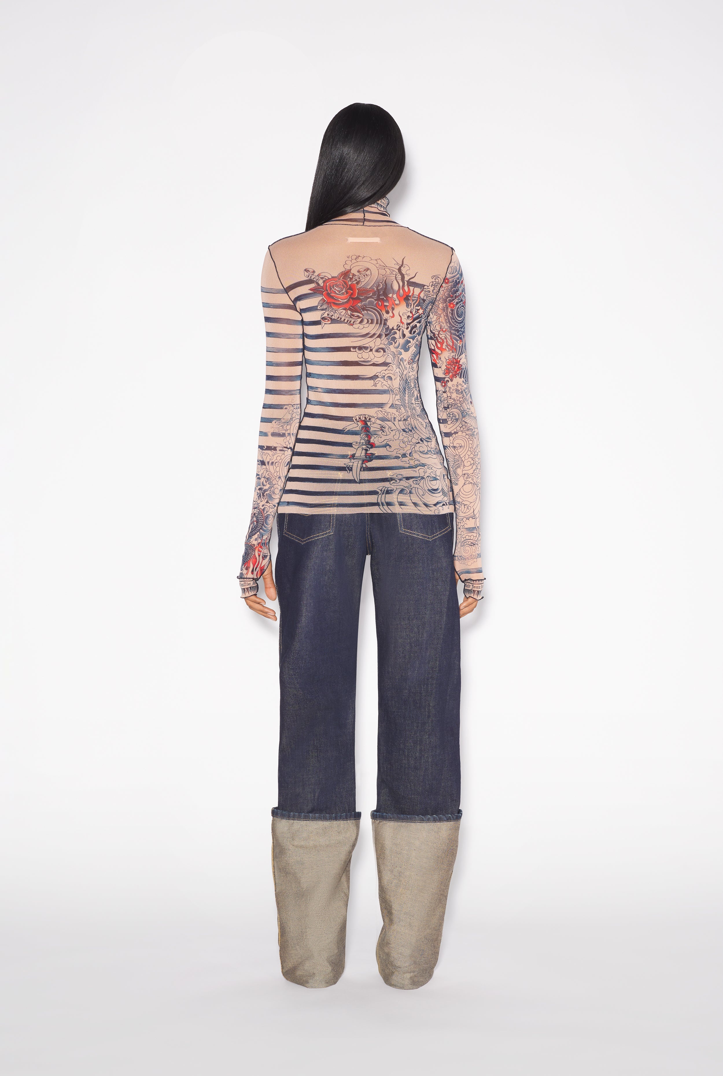 THE NUDE SAILOR TATTOO TOP - 7
