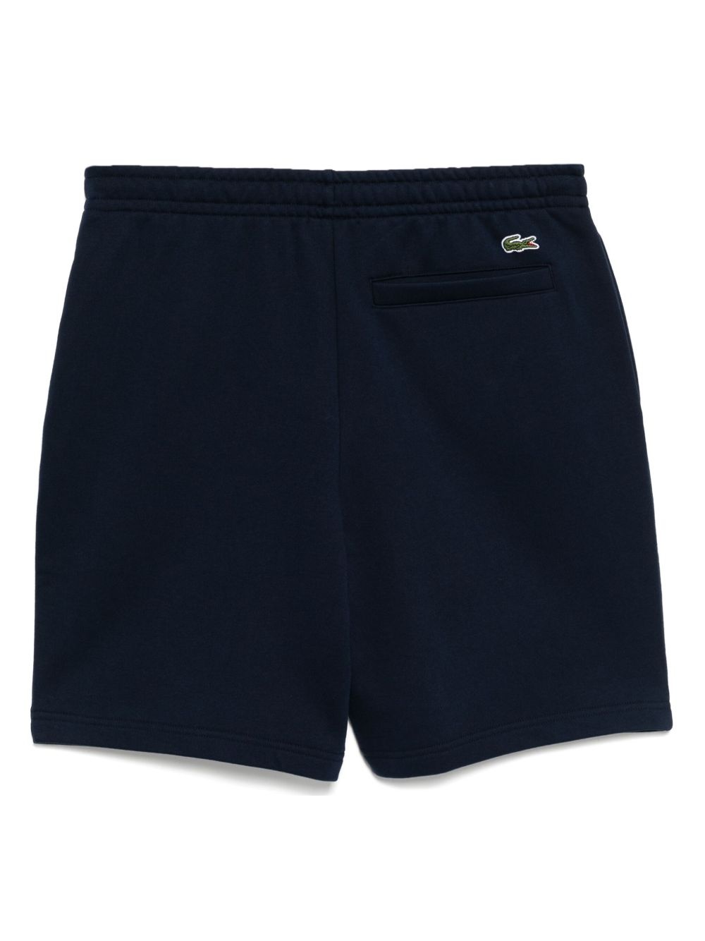 printed cotton fleece shorts - 2
