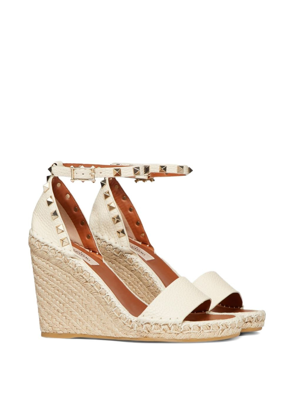Rockstud espadrille wedges - 2