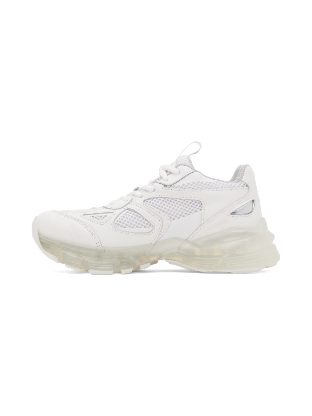 White Marathon Transparent Runner Sneakers - 3