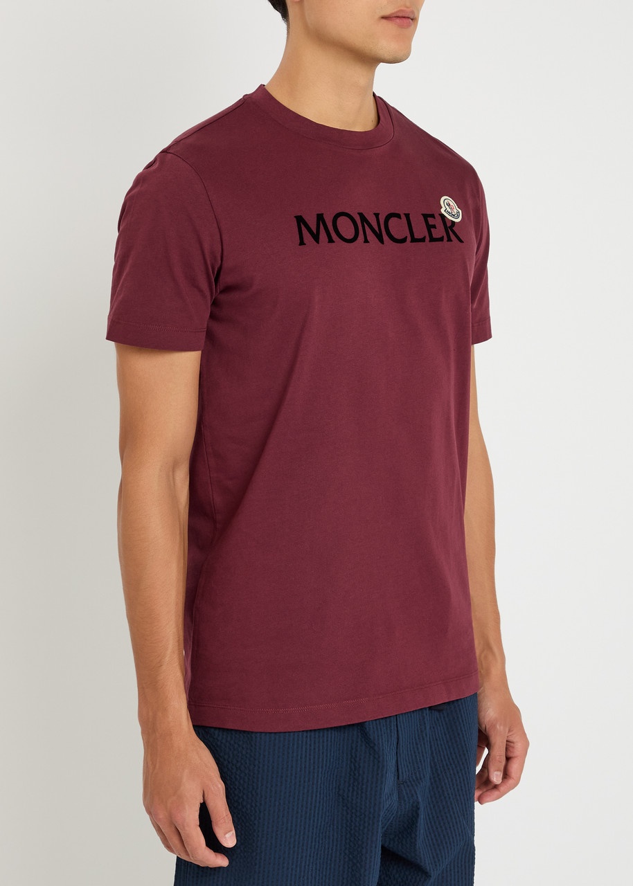 Moncler Logo Badge Cotton T-shirt - 2