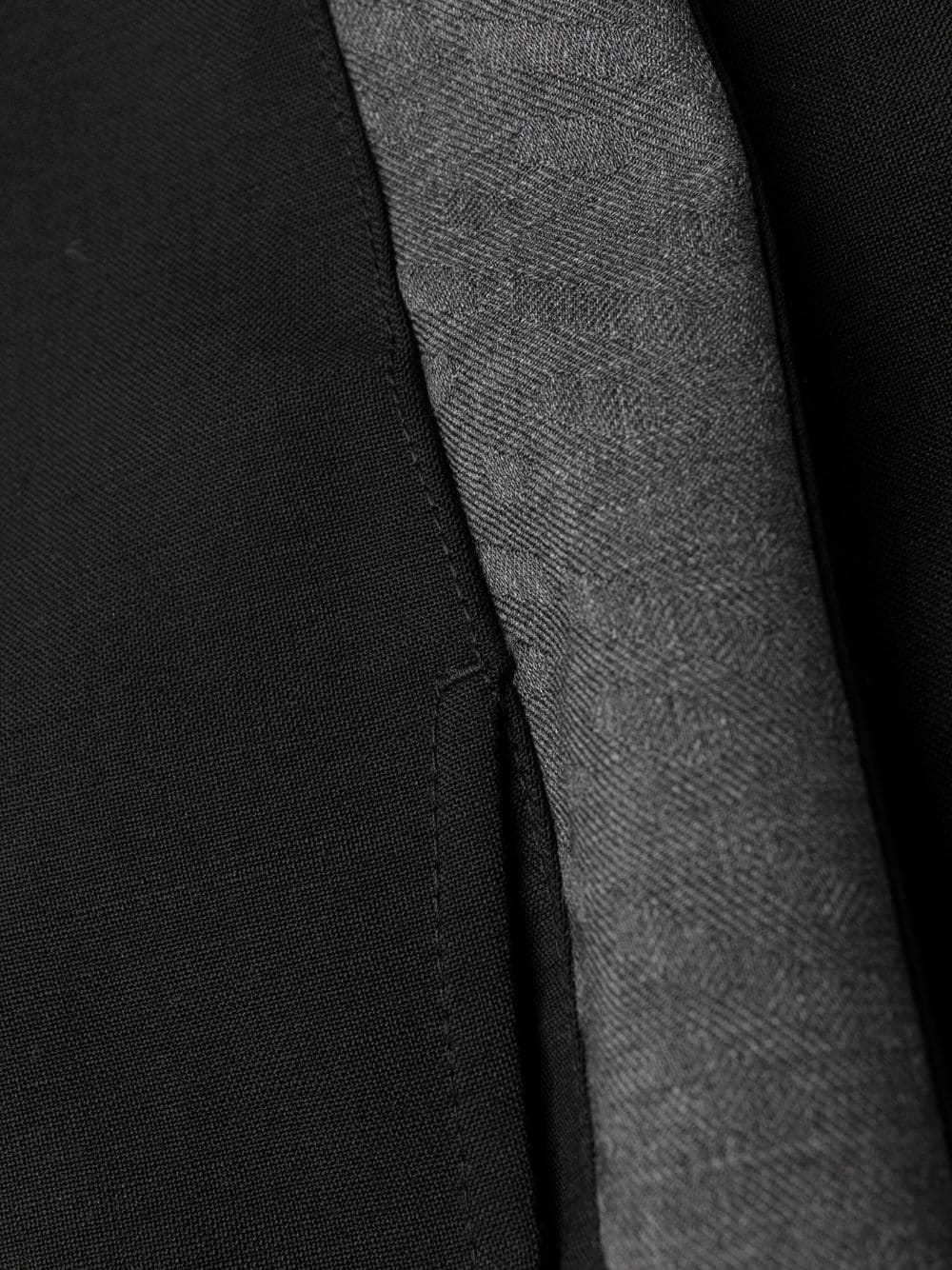 side-stripe straight-leg trousers - 7