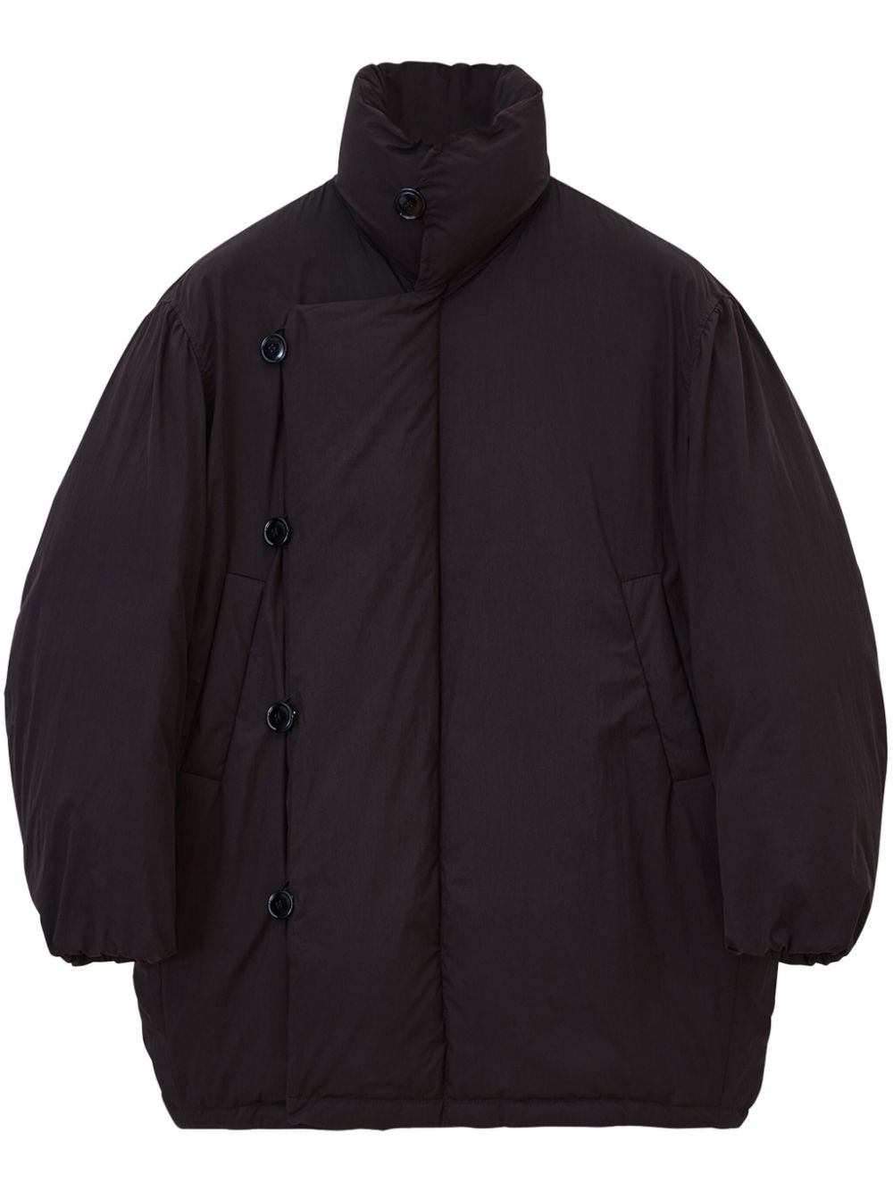 funnel neck puffer jacket - 1