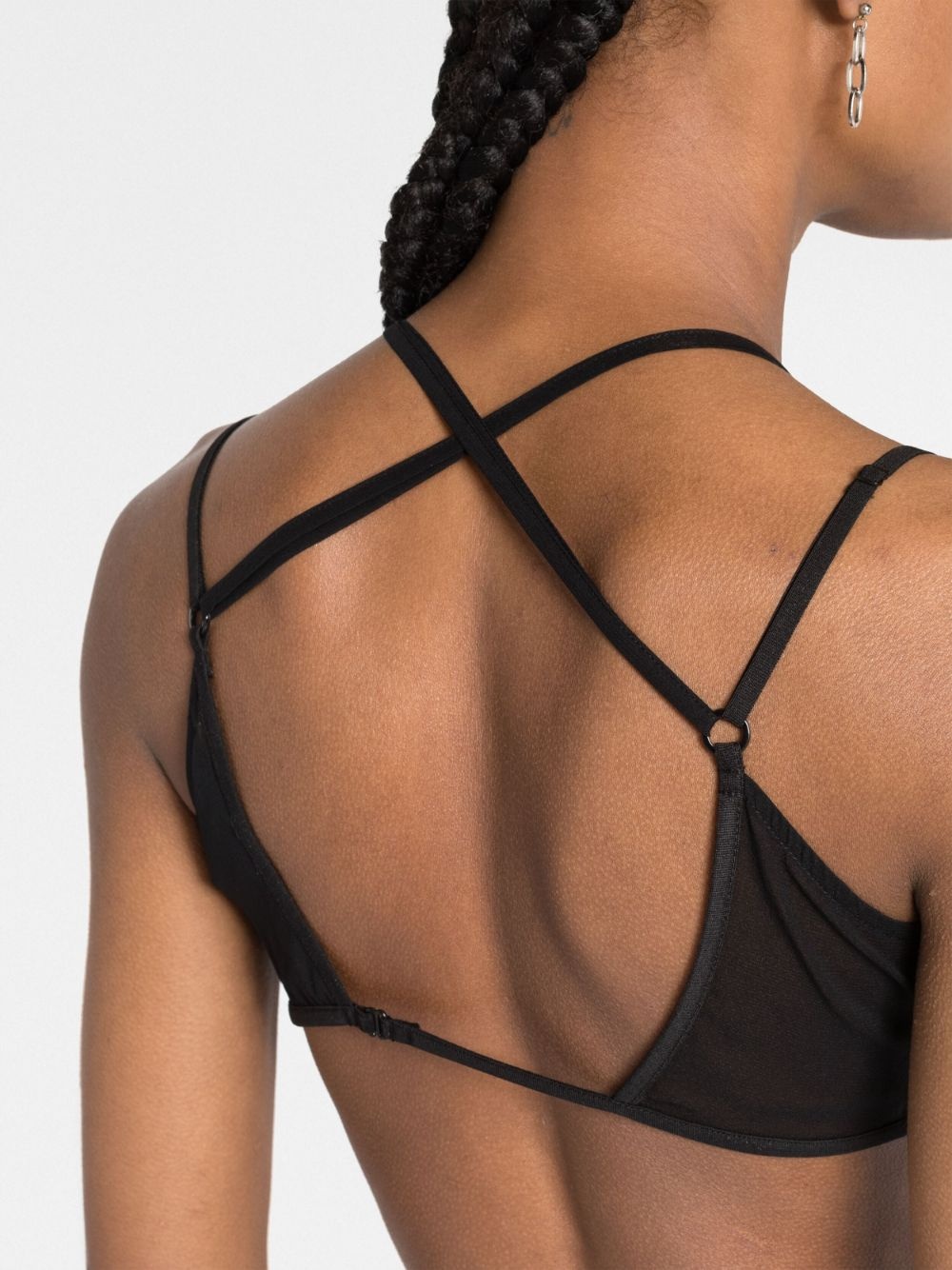 silk strappy top - 3