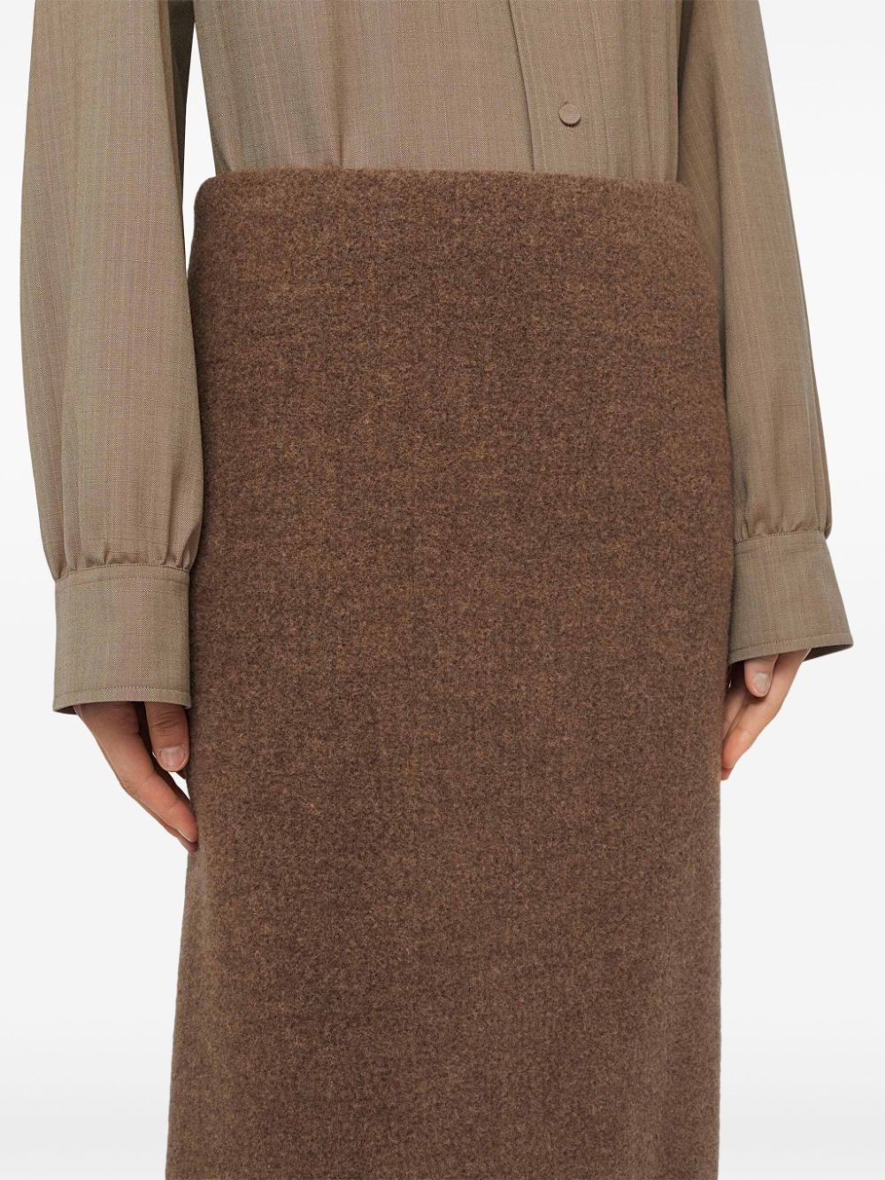 A-line midi skirt - 5
