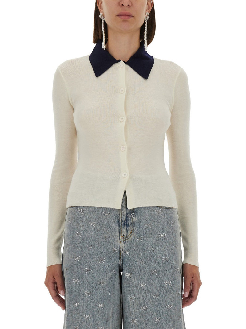 Self-Portrait Women Merino Wool Cardigan - 1