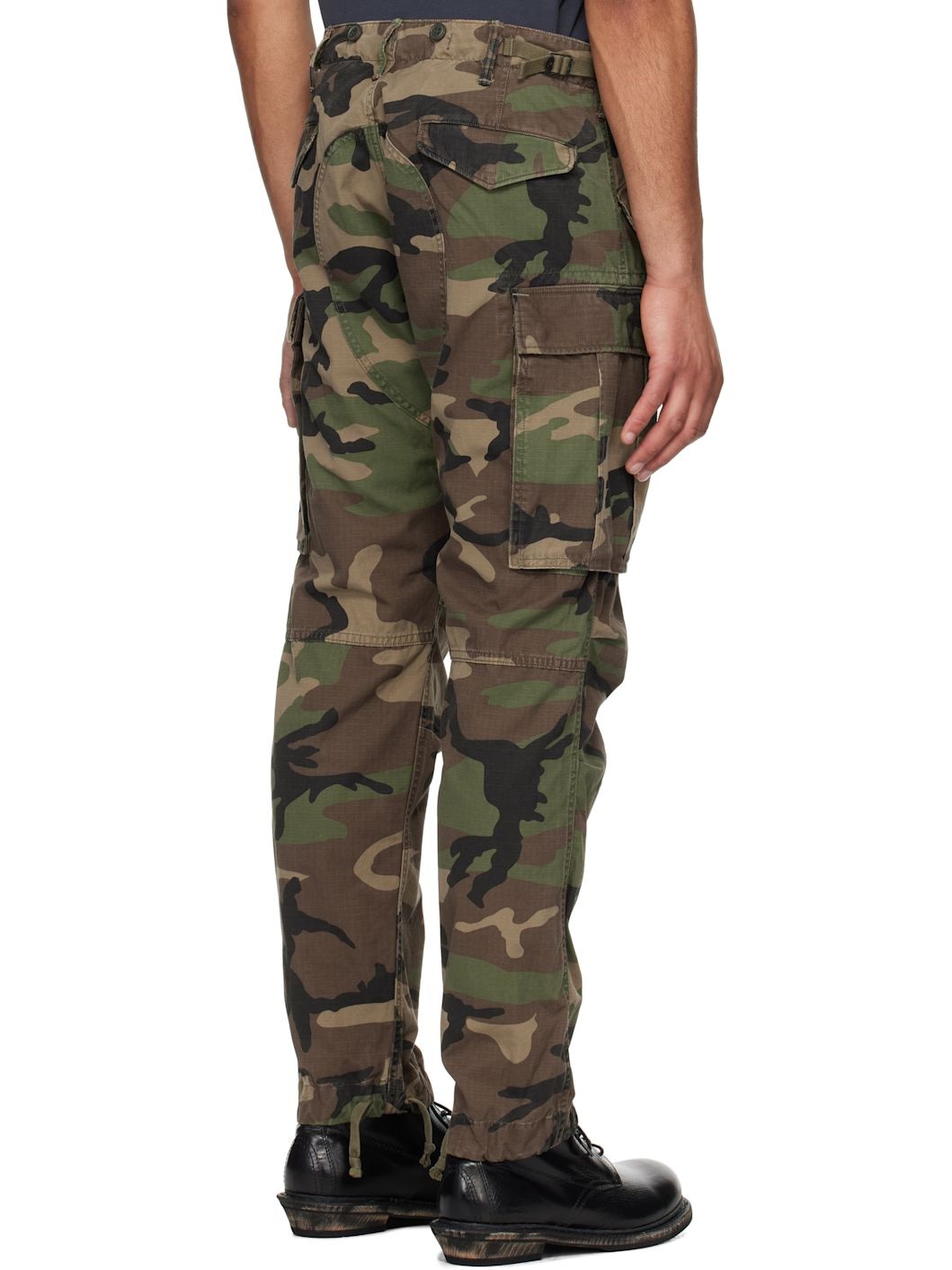 Khaki Regiment Camo Ripstop Cargo Pants - 3
