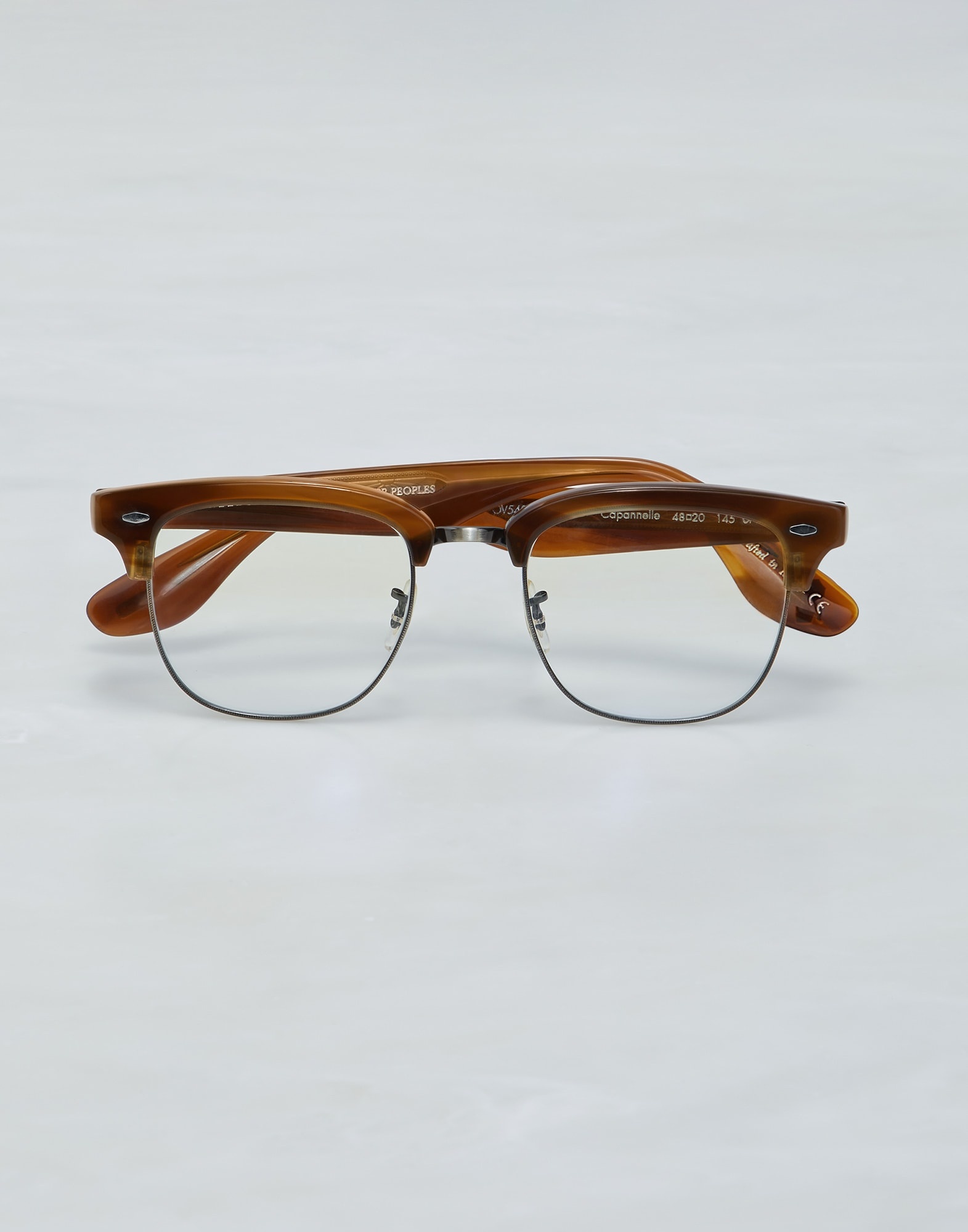 Capannelle acetate glasses with blue-light blocking lenses - 1