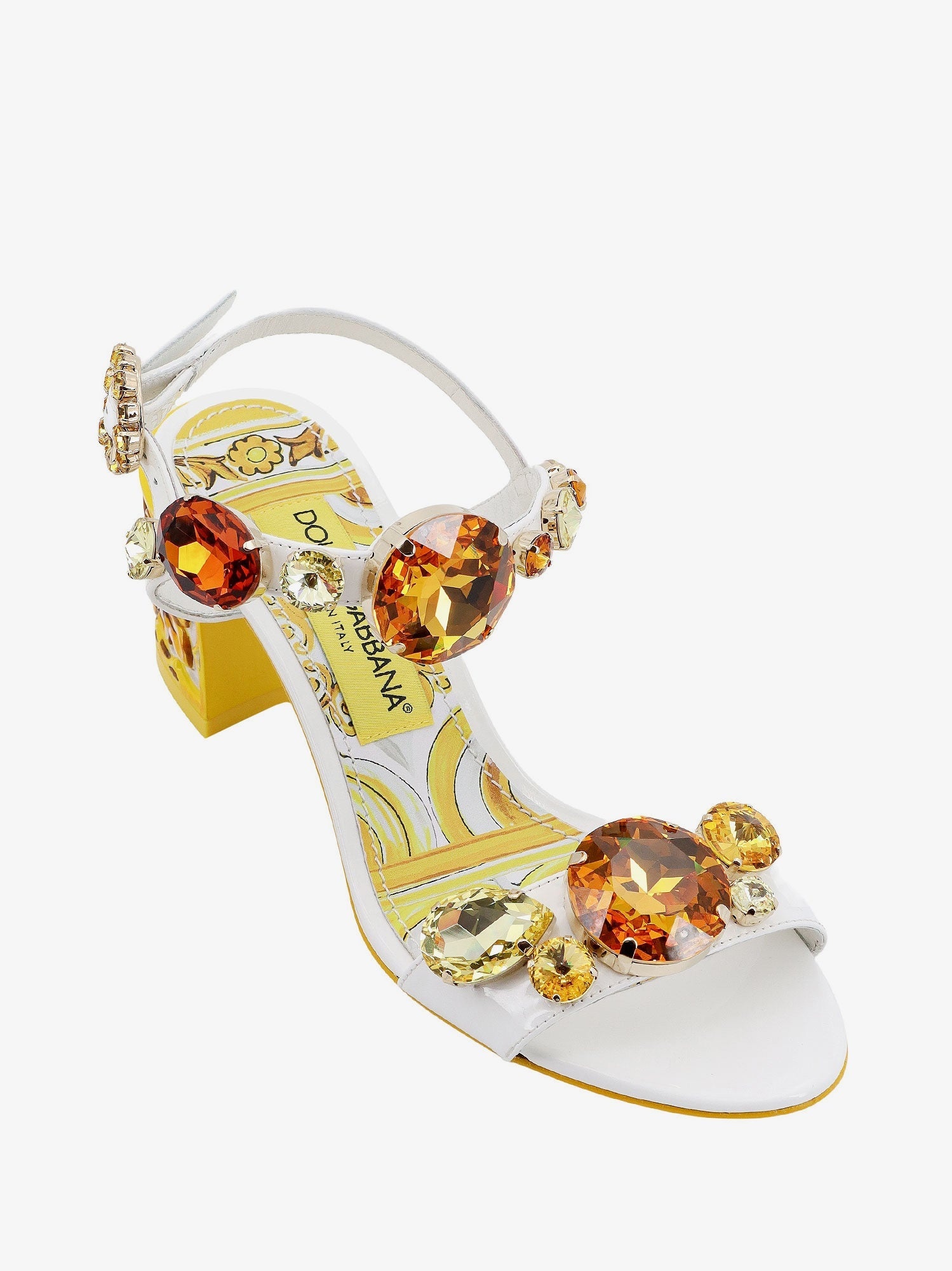 Dolce & Gabbana Woman Sandals Woman Yellow Sandals - 4