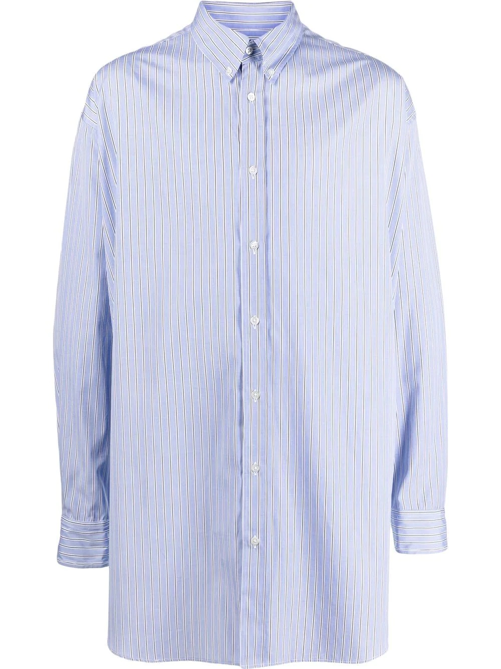 long-sleeve stripe shirt - 1