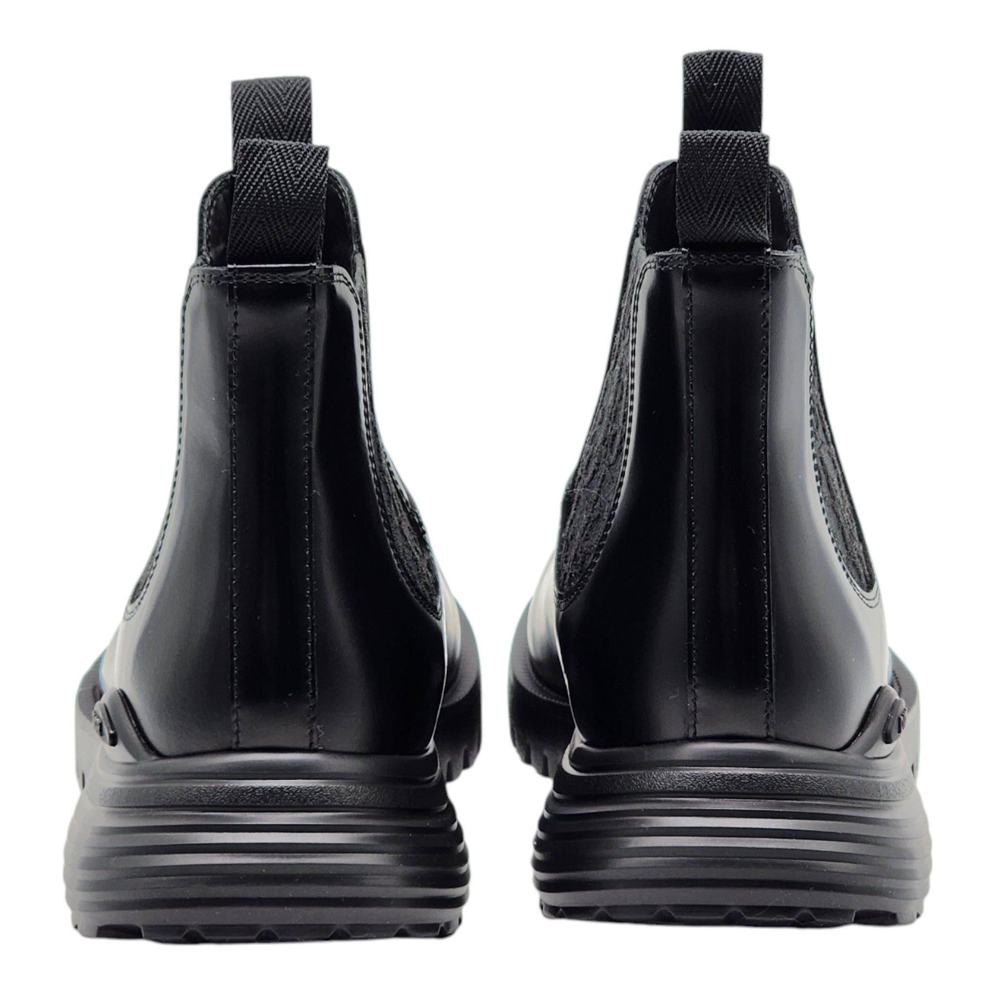 Dior Combat Chelsea Boots - Polished Calfskin - Black - 40 - 4
