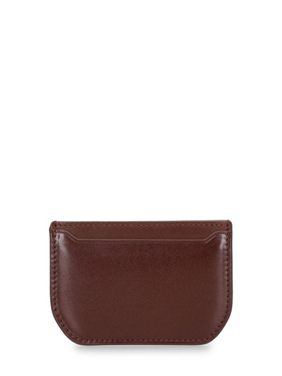 Lemaire Calepin leather card holder outlook