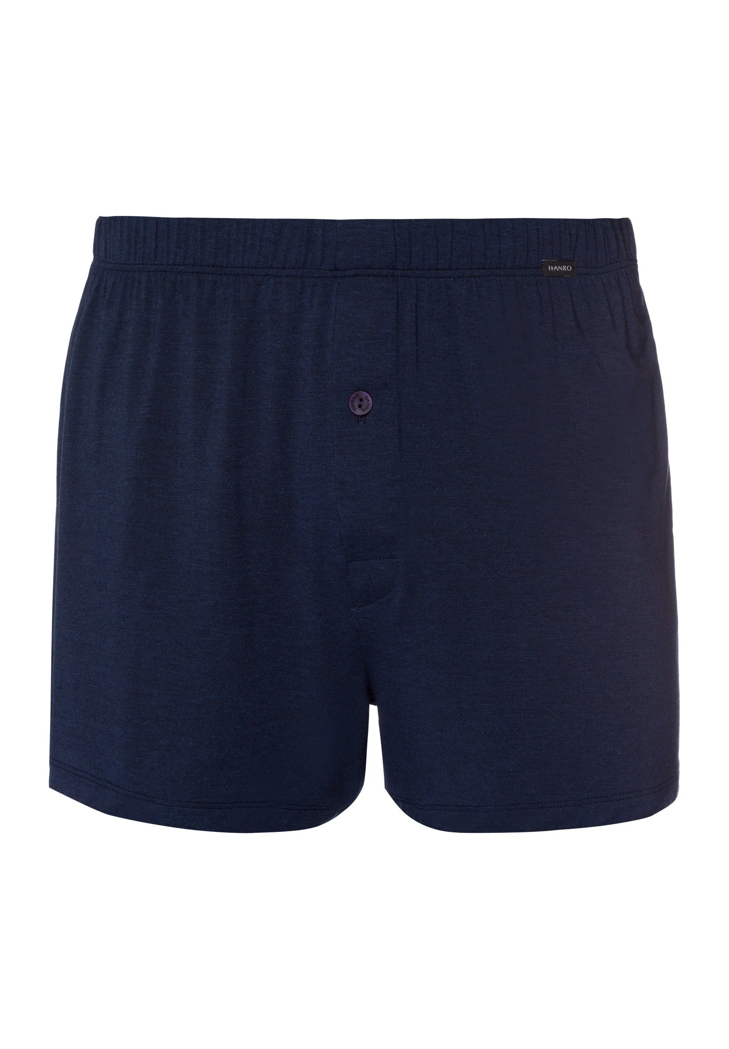 Casuals Single Jersey Boxer With Button Fly - 1