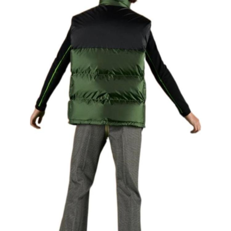Gucci Nylon Silk-Satin Padded Down Vest 'Green' 698713-Z8A1T-3755 - 4