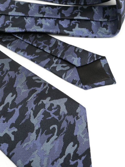 Givenchy camouflage silk tie outlook