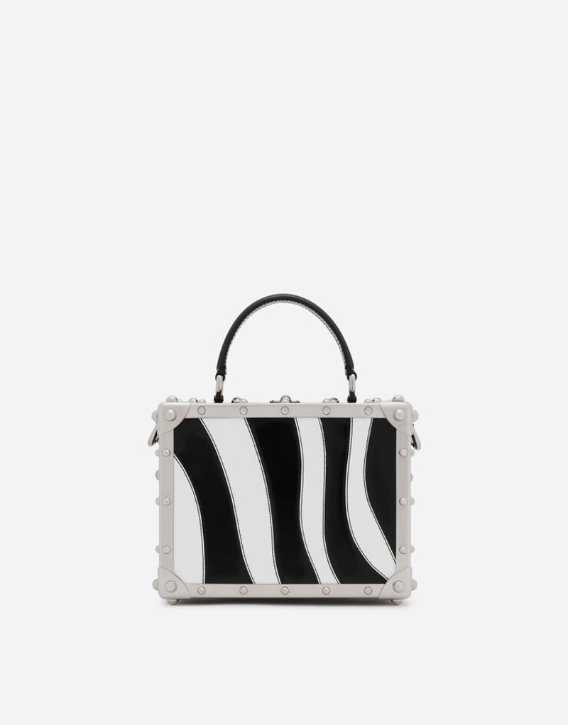 Patchwork zebra-design Dolce Box bag 4