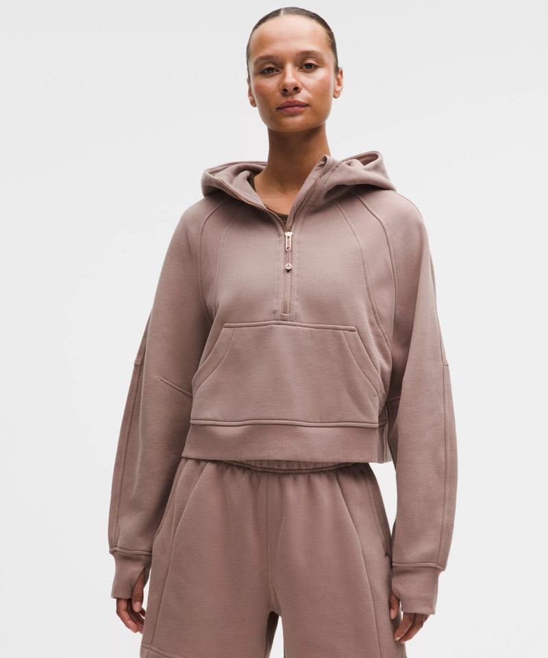 Scuba Oversized Half-Zip Hoodie 1
