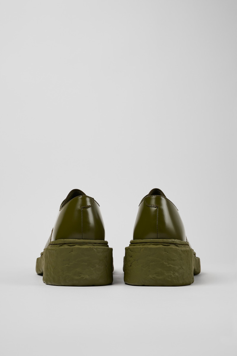 CAMPERLAB Green Leather Blucher outlook