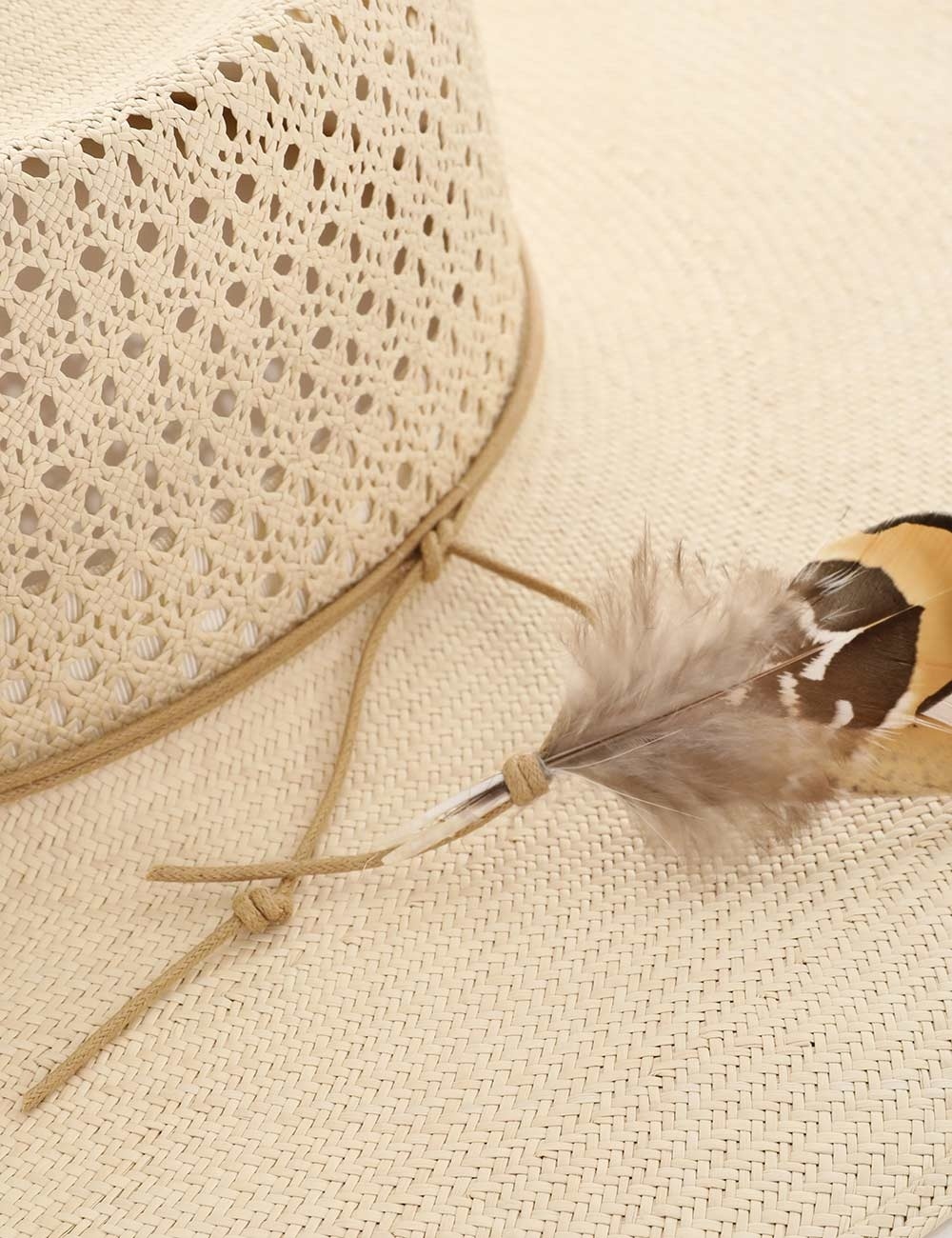 OPEN WEAVE CROWN BOATER - 2
