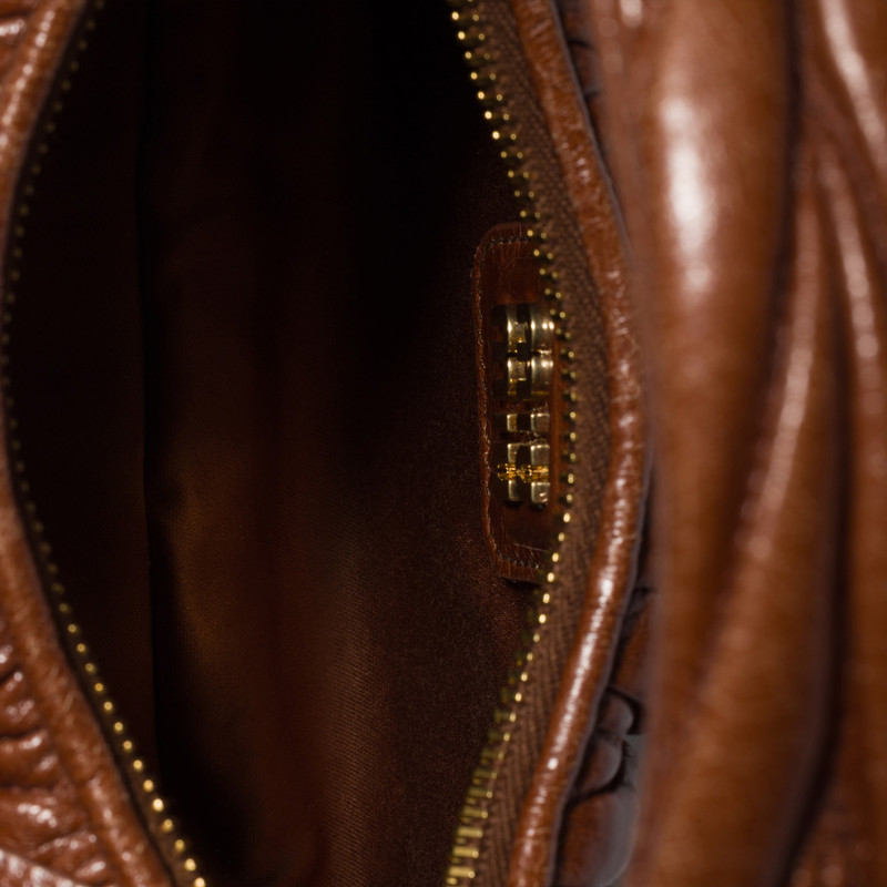 Wander matelassé nappa leather hobo bag 4