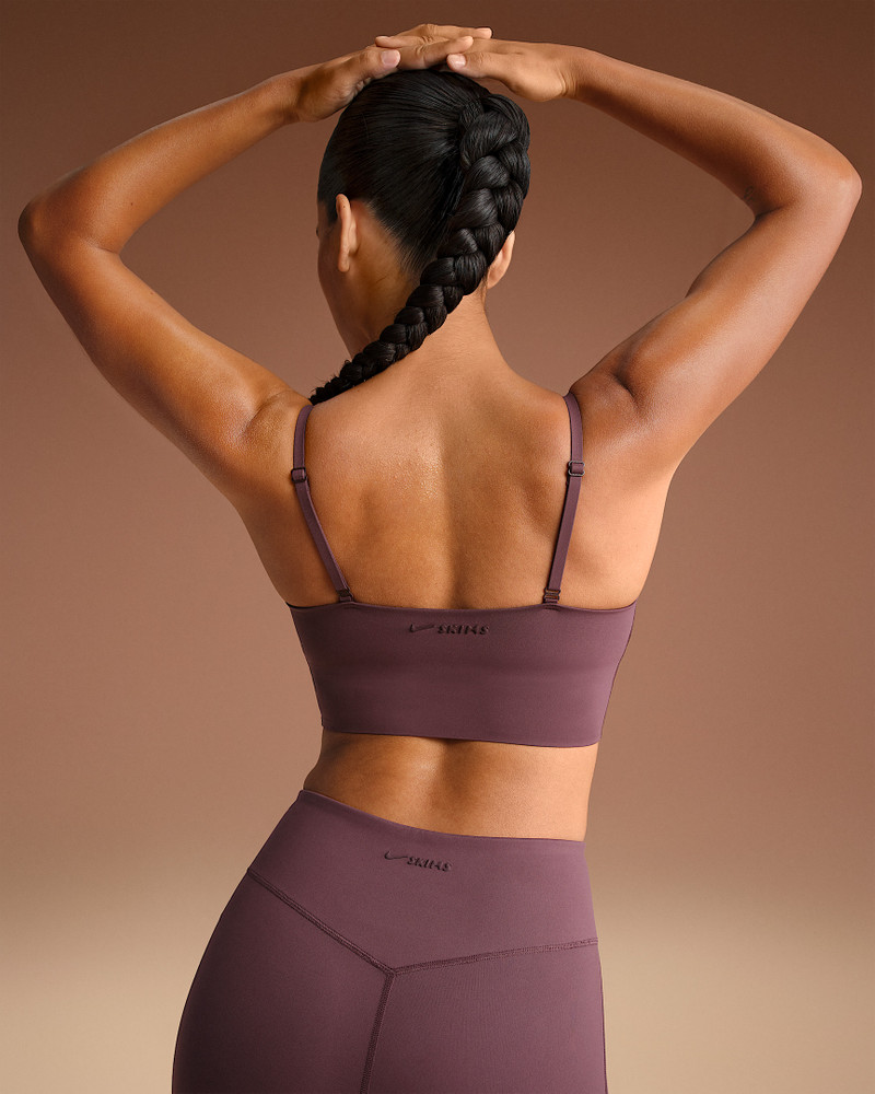 Nike NikeSKIMS Matte Women's Cami Longline Bra outlook