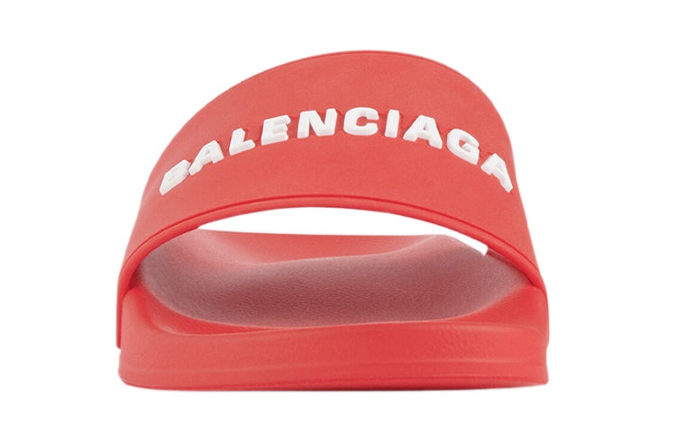 Balenciaga Pool Slides 'Red' 565826W1S806090 - 3