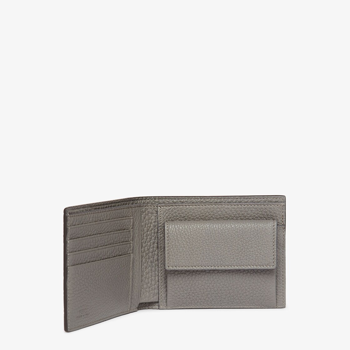 Blue leather bi-fold wallet - 3