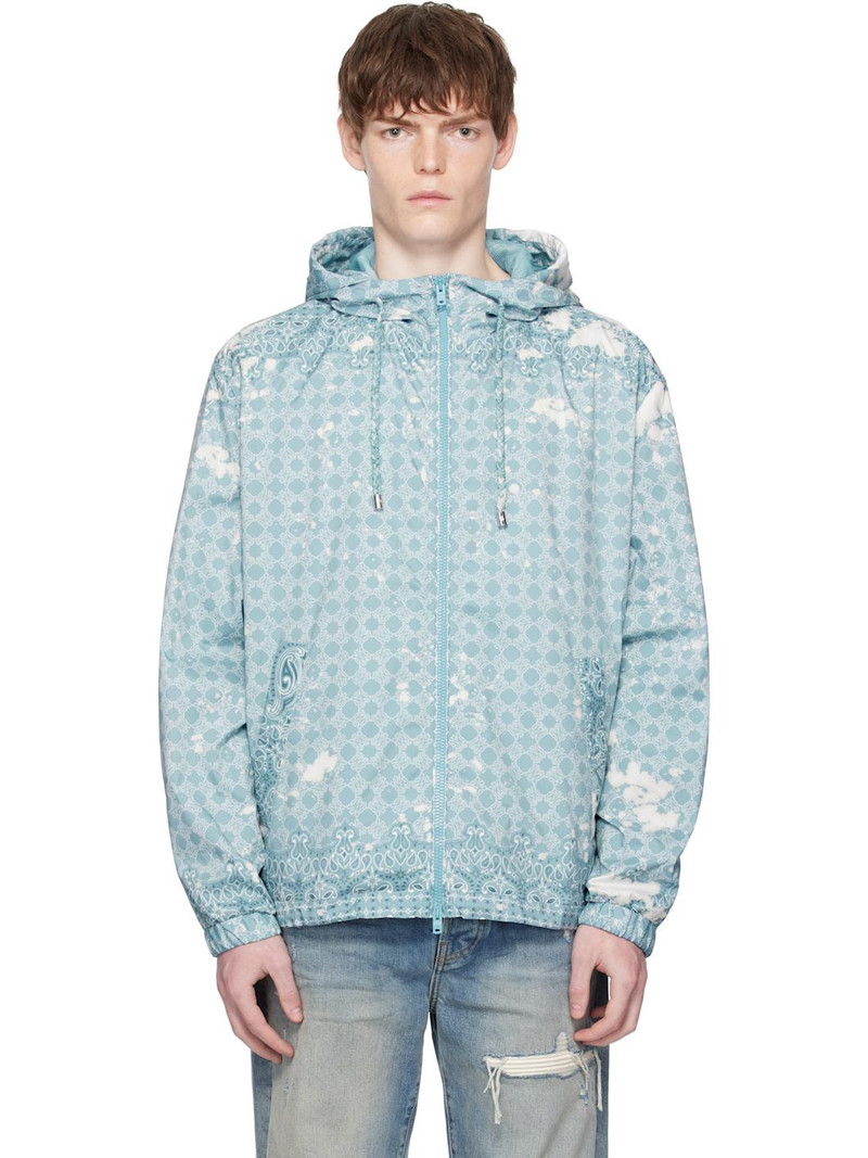 Blue MA Quad Windbreaker Jacket 1