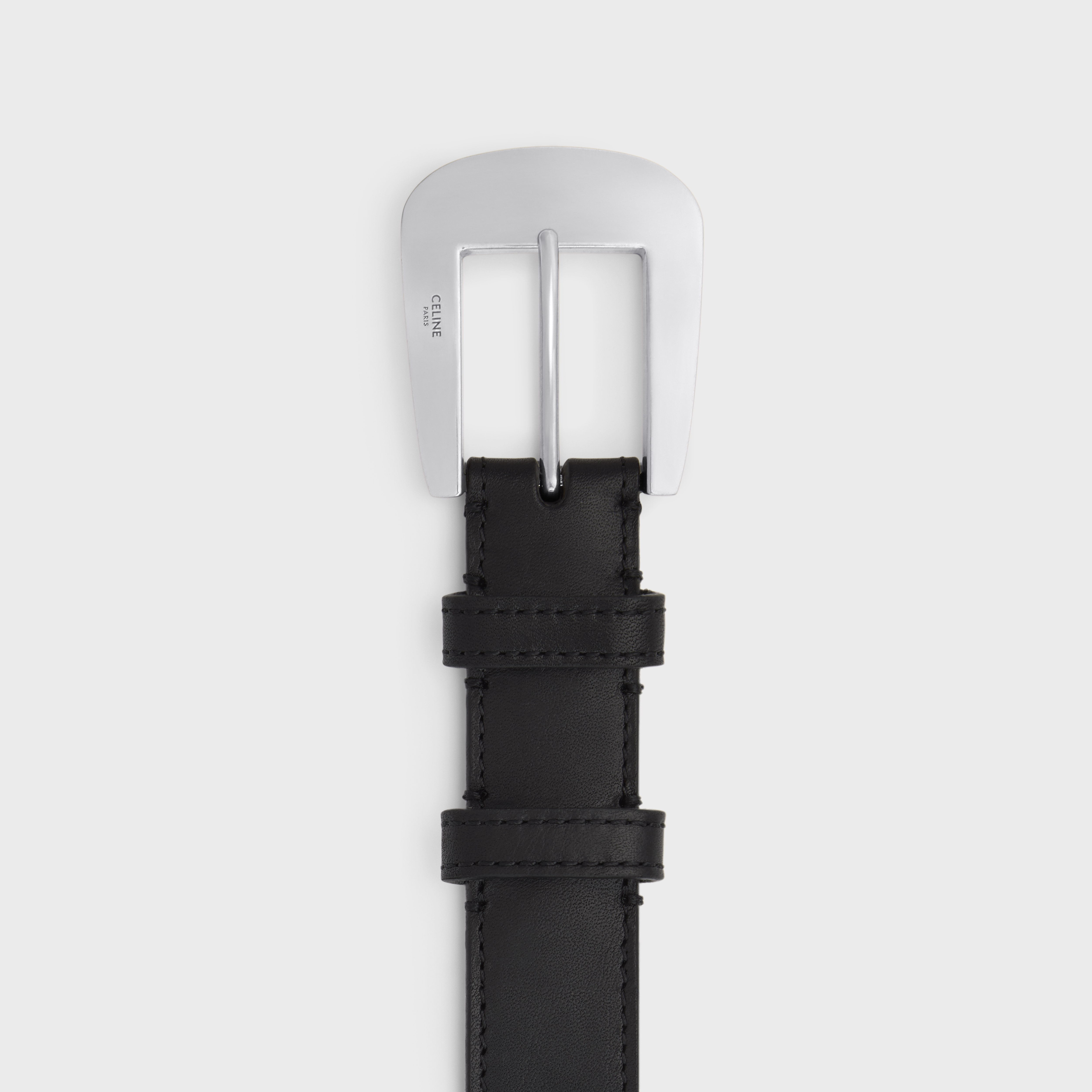 【人気/関税/送料込み】 Celine Medium Marco Belt In Vintage C CELINE Medium Marco Belt in VINTAGE CALFSKIN | REVERSIBLE