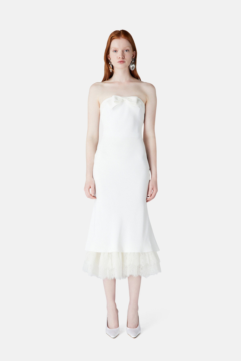 Alessandra Rich ENVERS BUSTIER DRESS outlook
