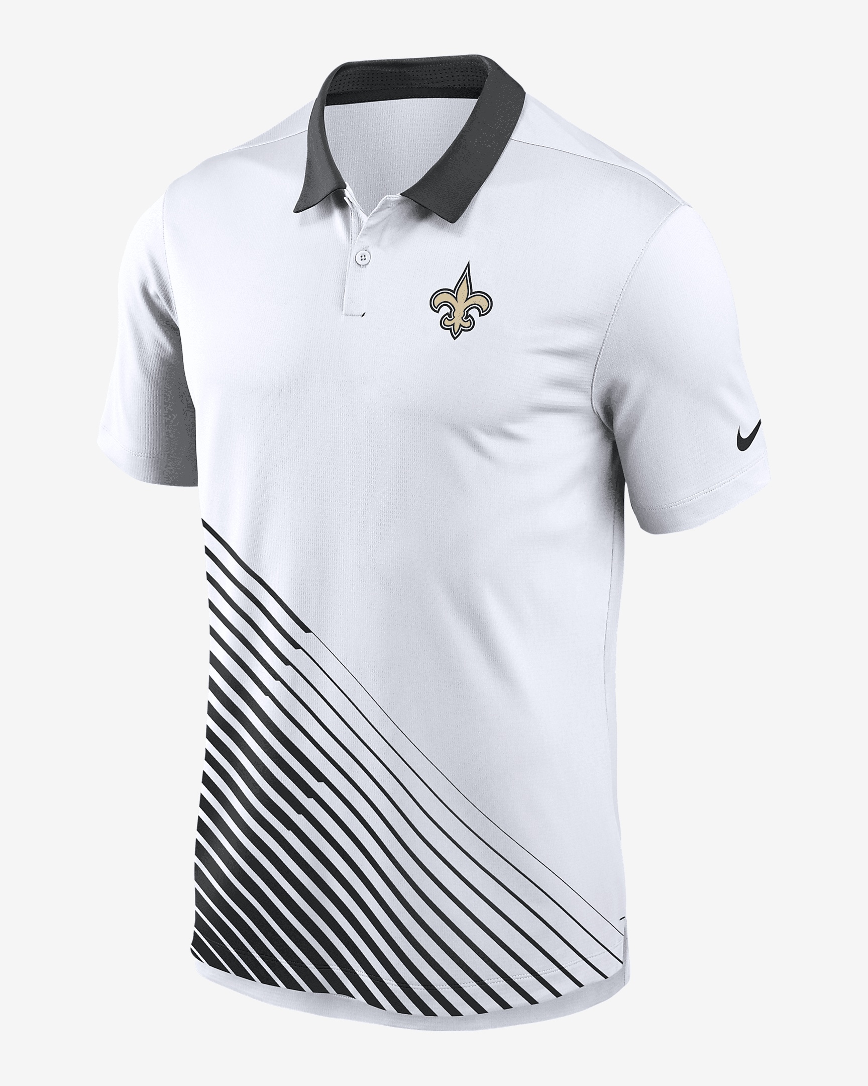 Nike Men's Dri-FIT Yard Line (NFL New Orleans Saints) Polo - 1