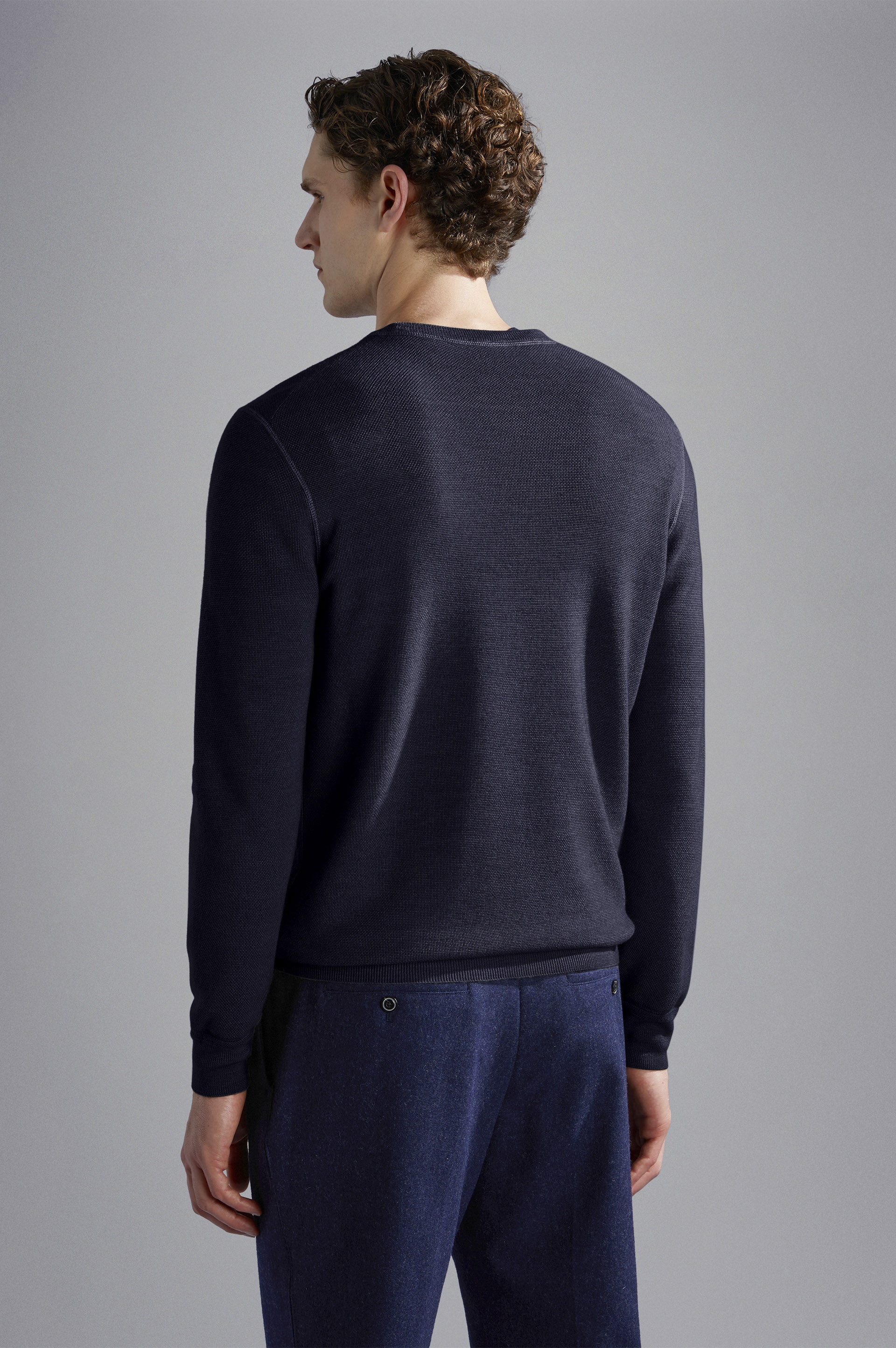 GARMENT DYED WOOL SWEATER - 3