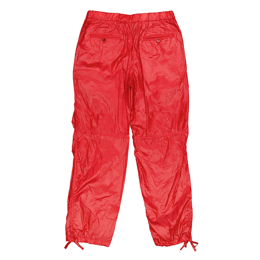 Ferragamo Red Nylon Cargo Pants - 2