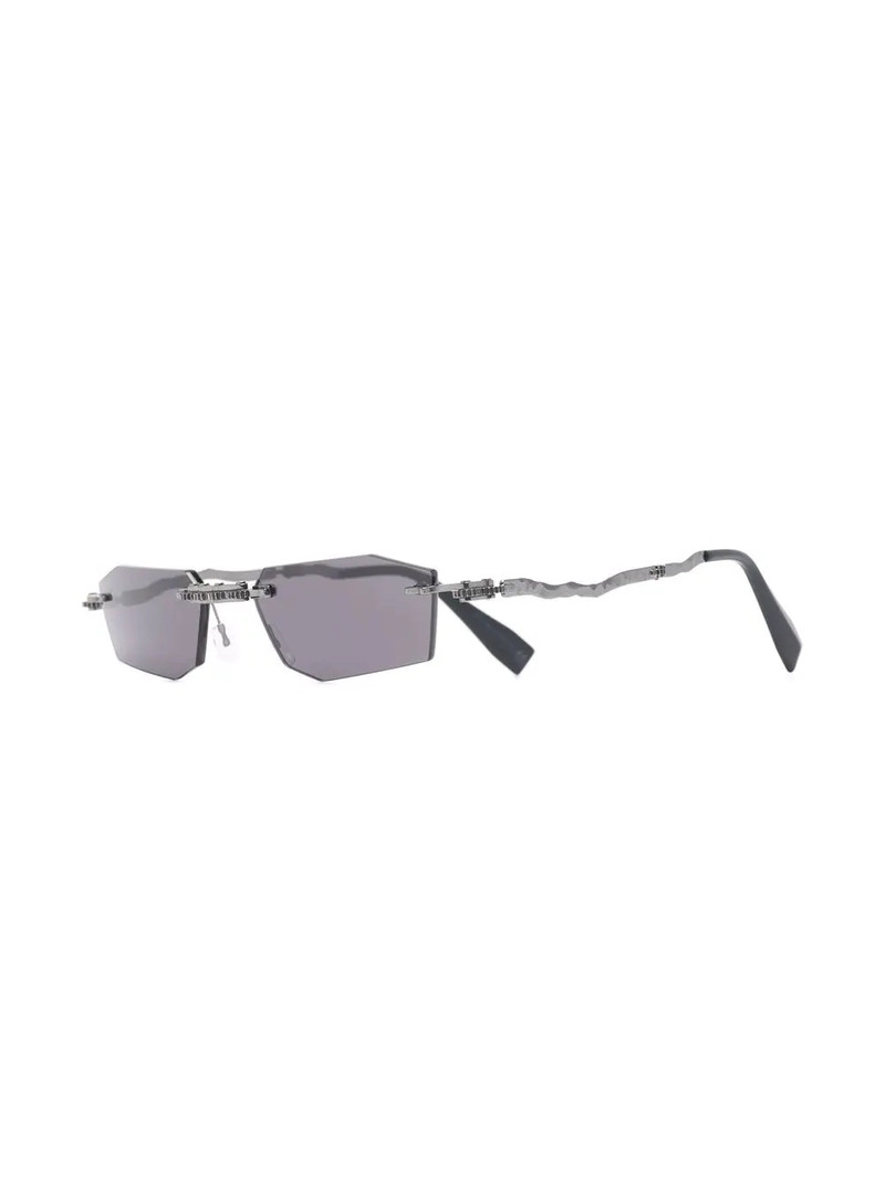 Kuboraum H40 rectangle-frame sunglasses outlook