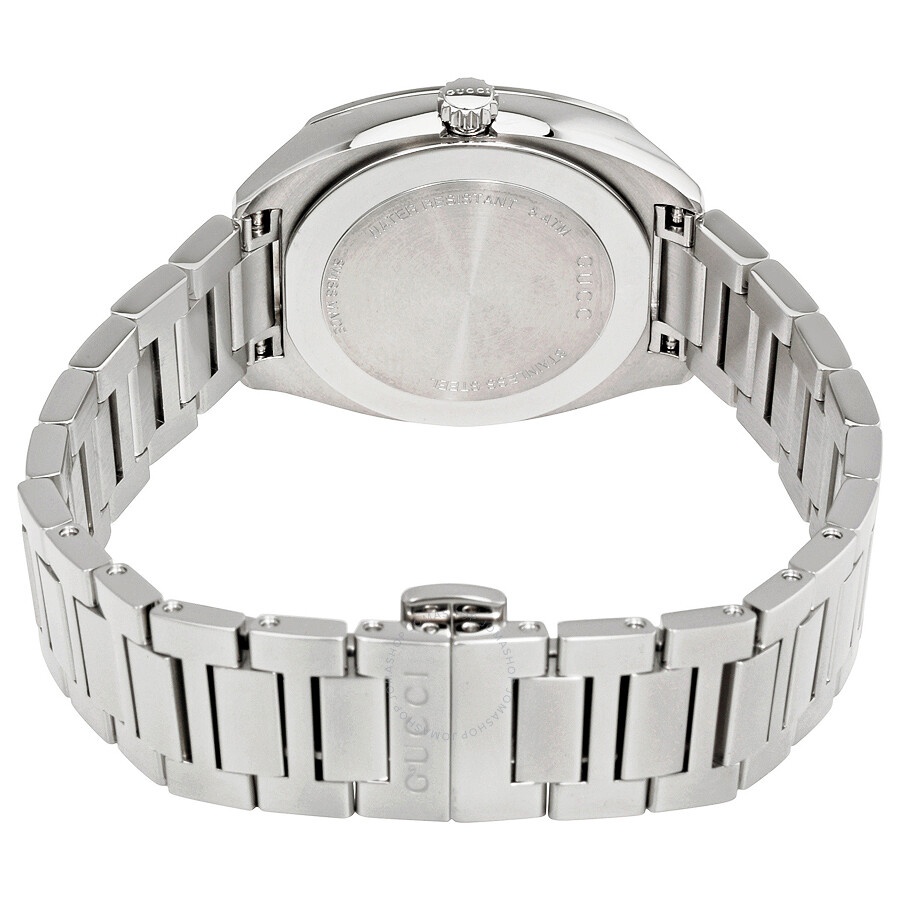 Gucci GG2570 White Dial Stainless Steel Diamond Ladies Watch YA142506 - 3