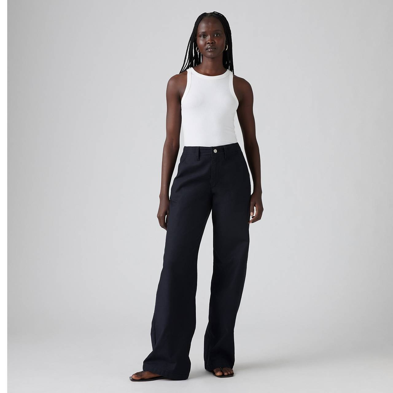 90S STRAIGHT WOMEN'S PANTS - 2