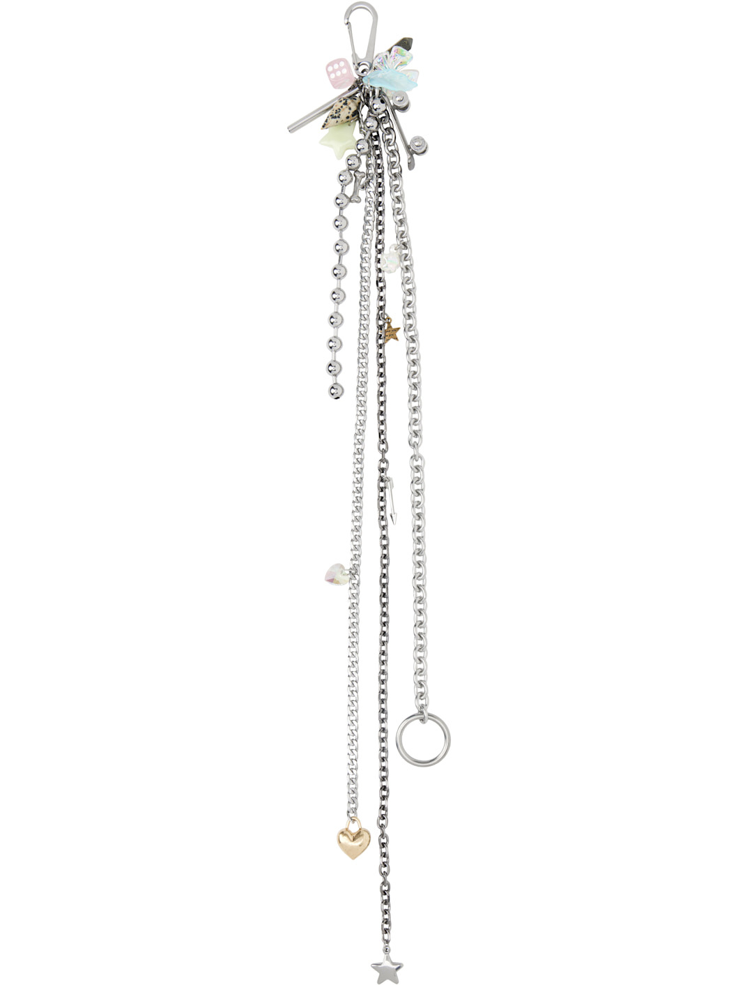 Silver Feisty Keychain - 2