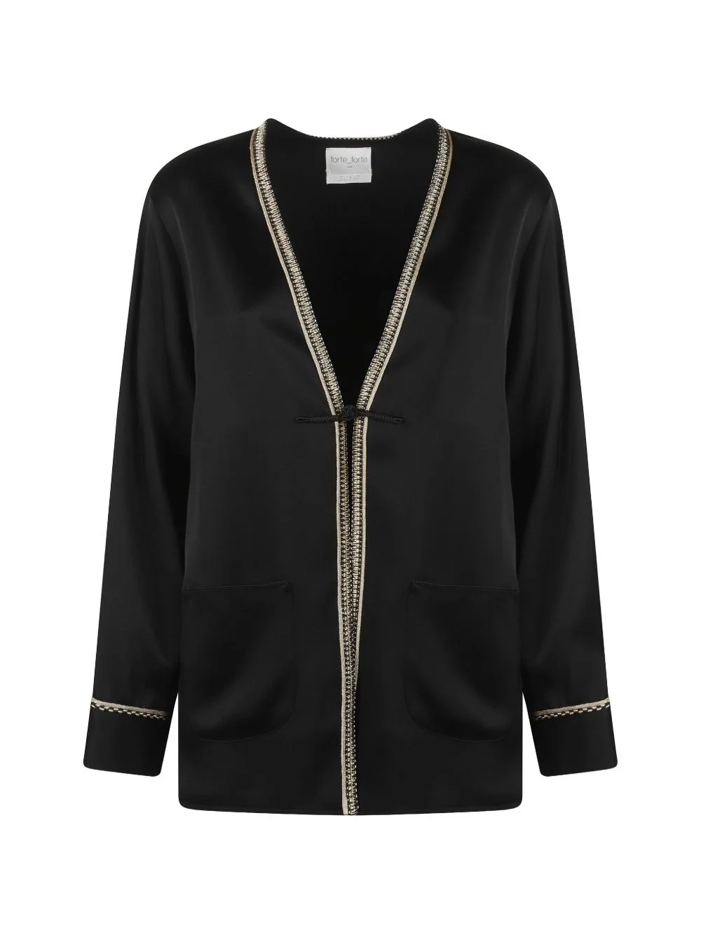 crystal-embellishment jacket - 1