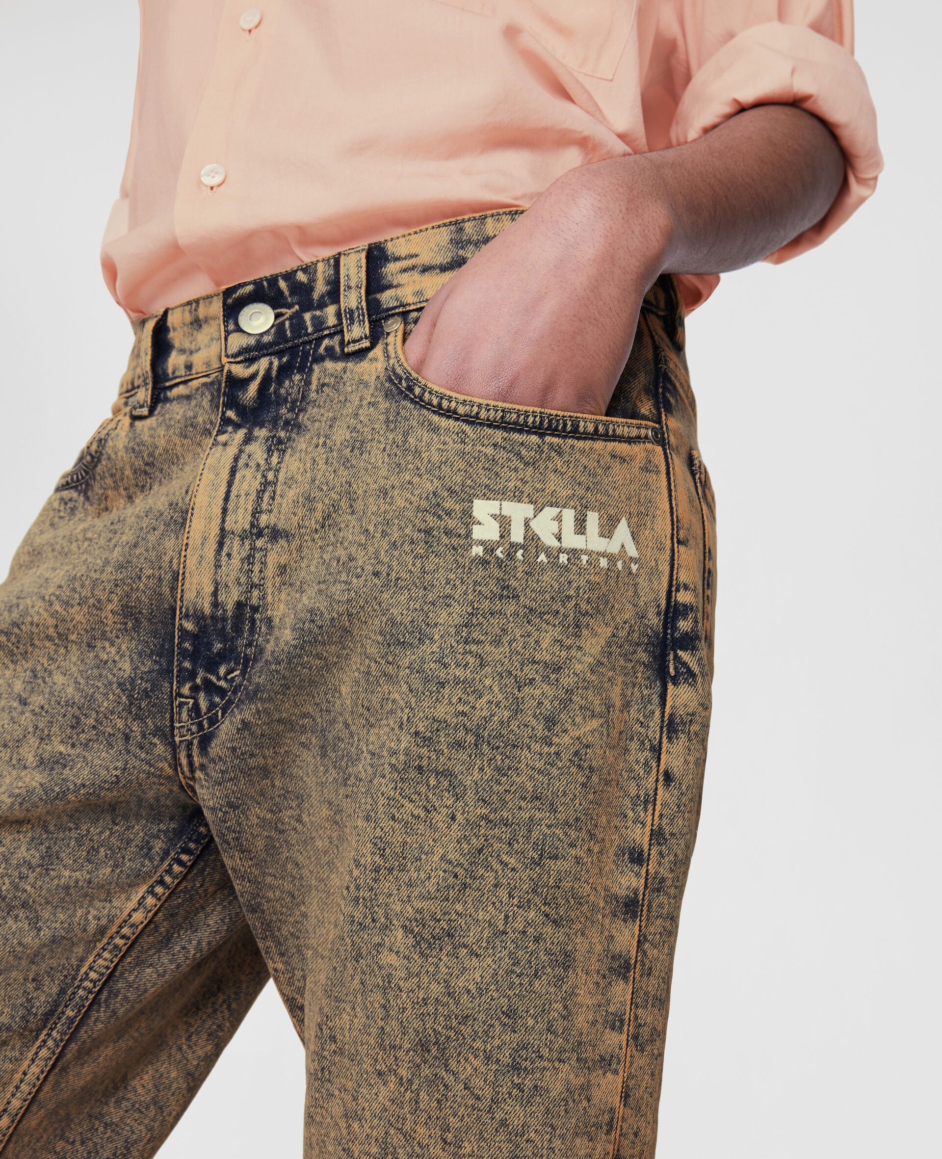 Fantasia Logo Denim Pants - 6