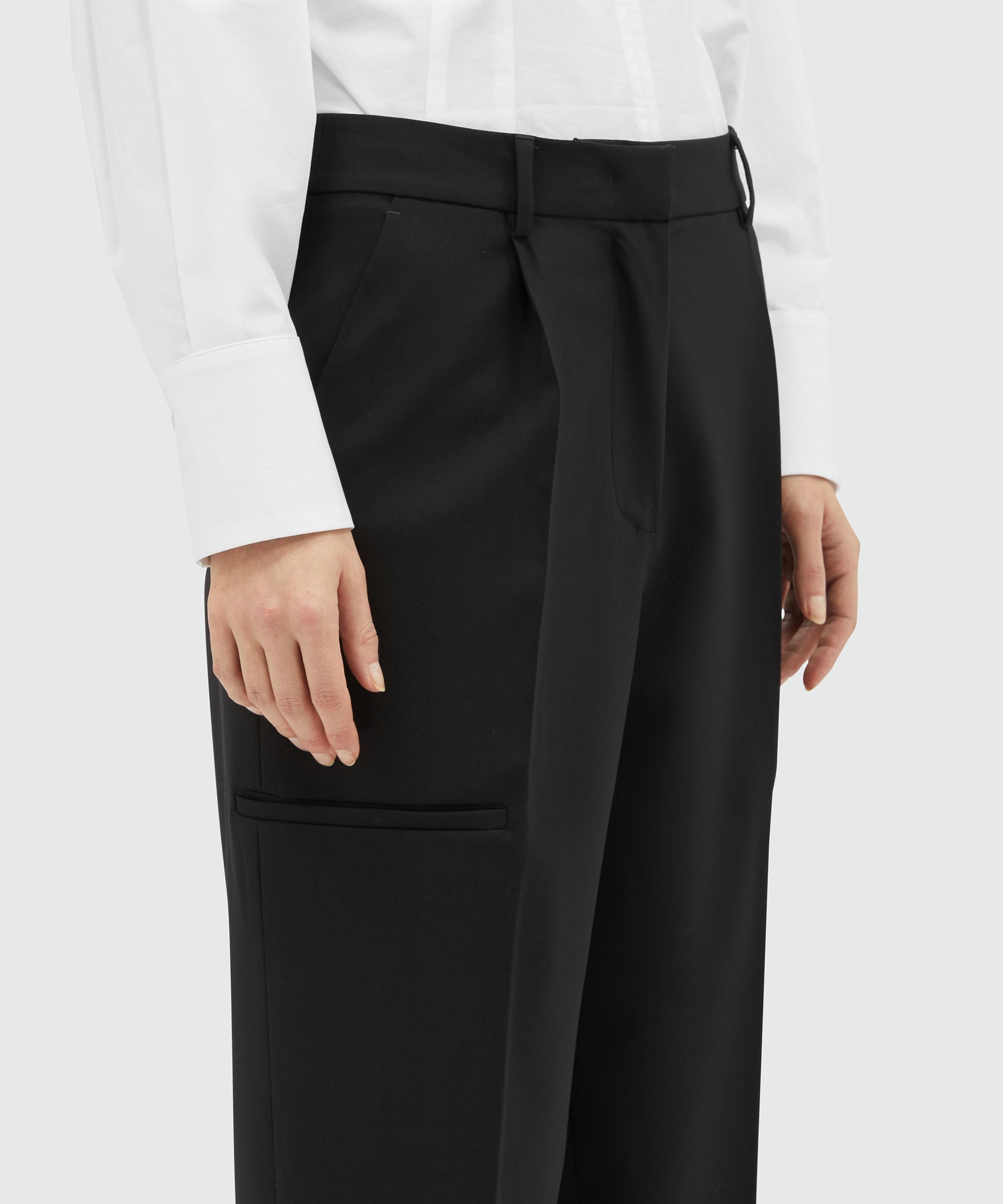 Wool balloon pants - 5
