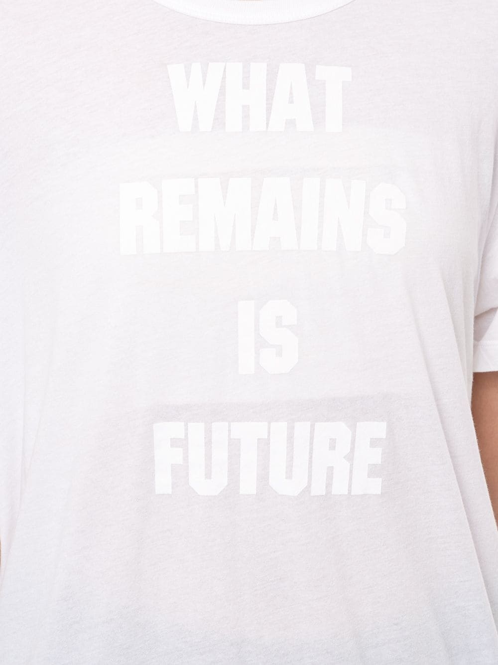 slogan-print T-shirt - 5