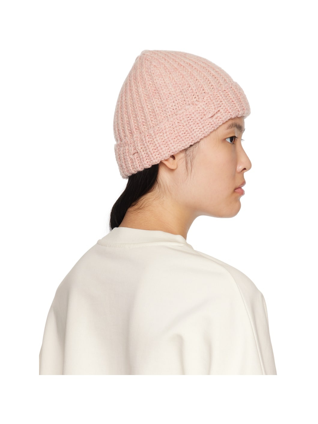 Marni Ssense Exclusive Pink Furry Bucket Hat for Men