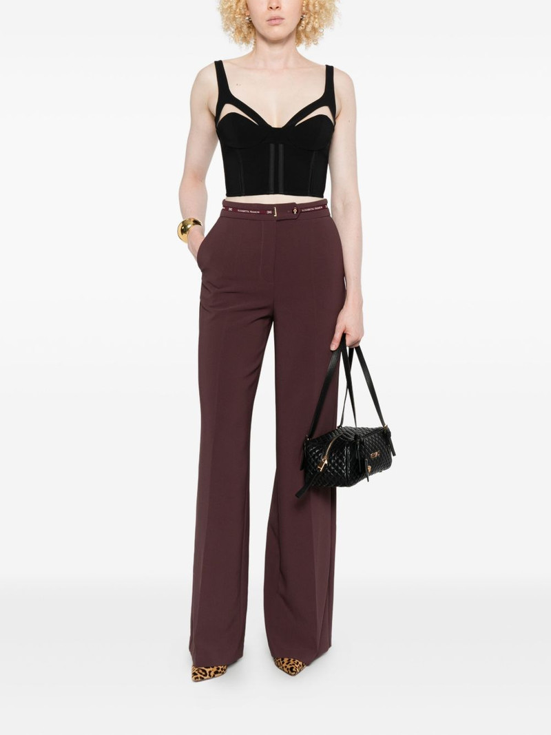 ELISABETTA FRANCHI cut-out sleeveless top outlook