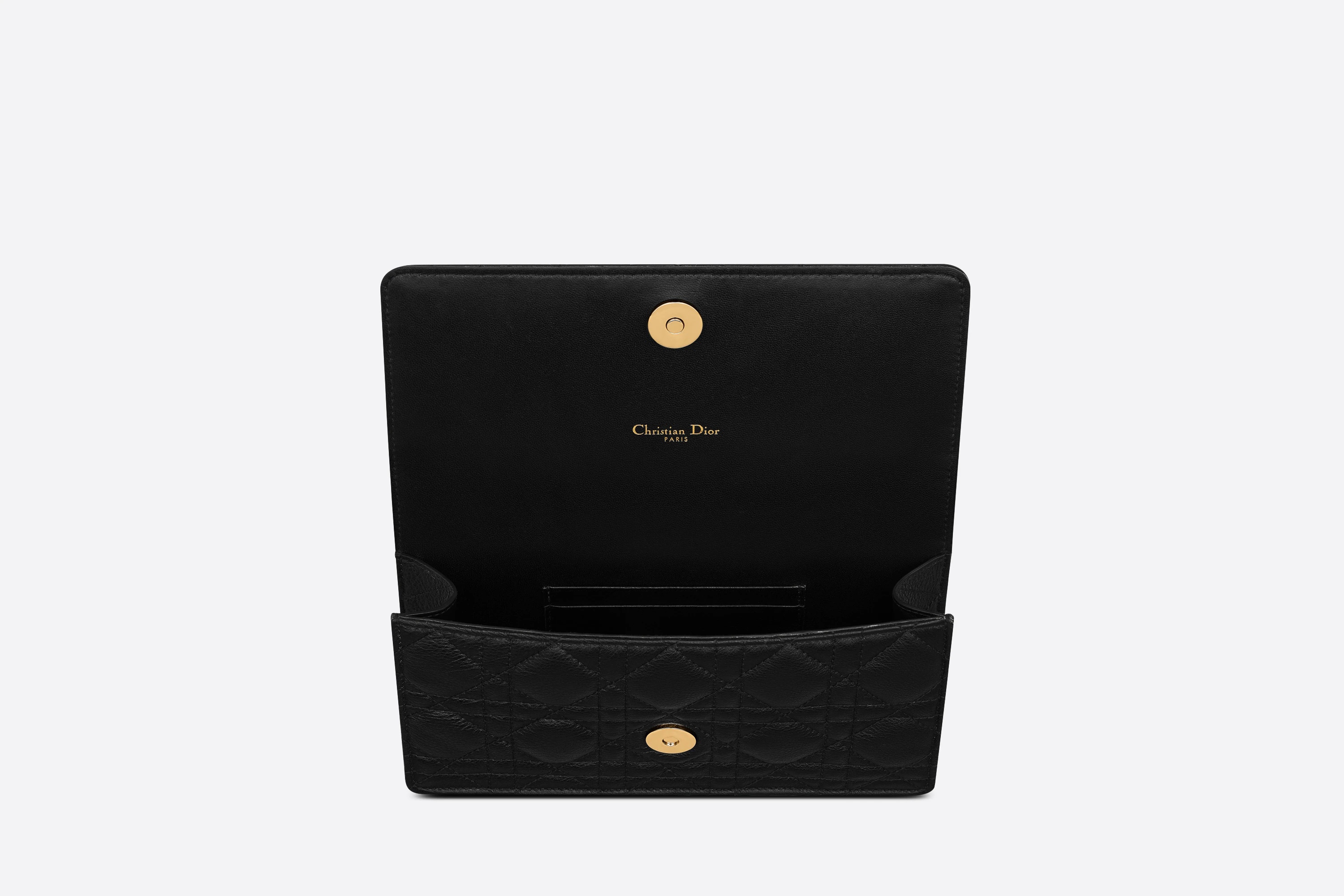 Dior Caro Belt Pouch with Chain - 3