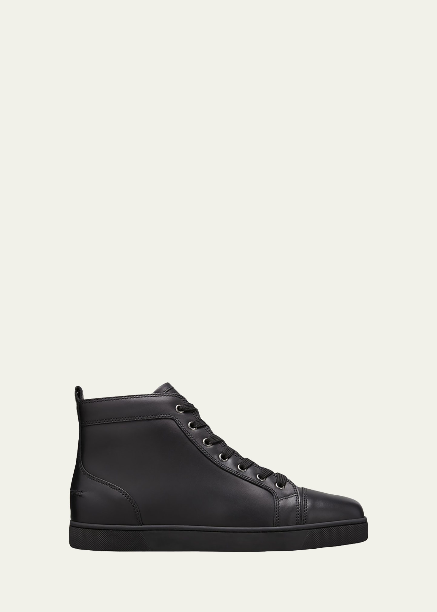 Men's Louis Leather High-Top Sneakers - 1