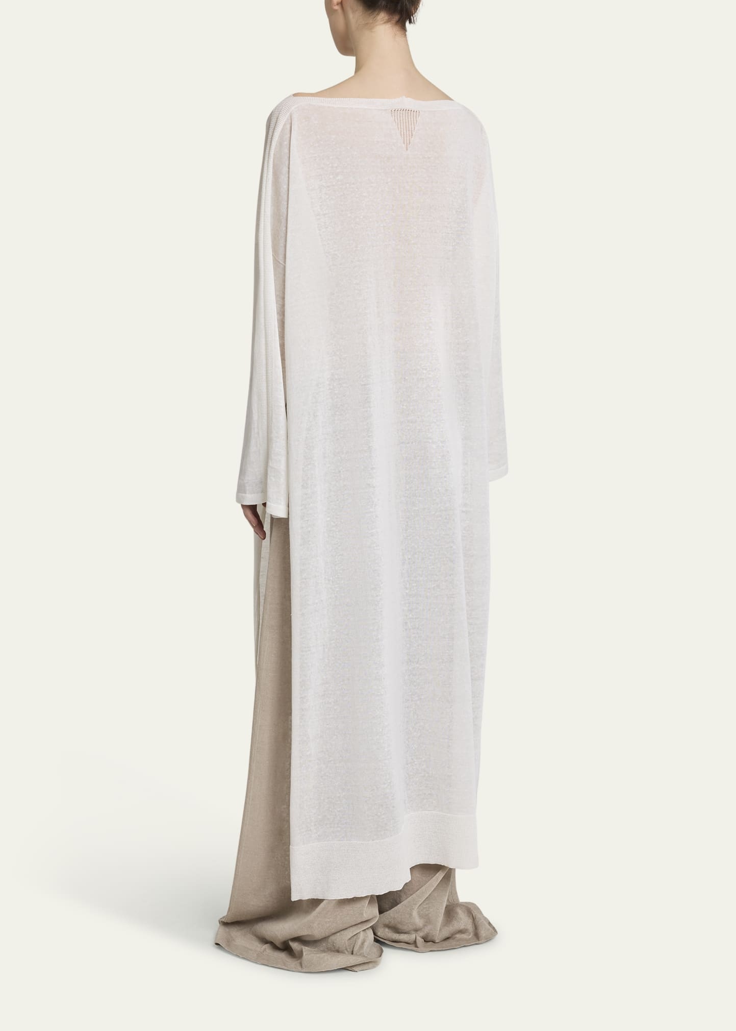 Silk Linen Tunic Dress - 3