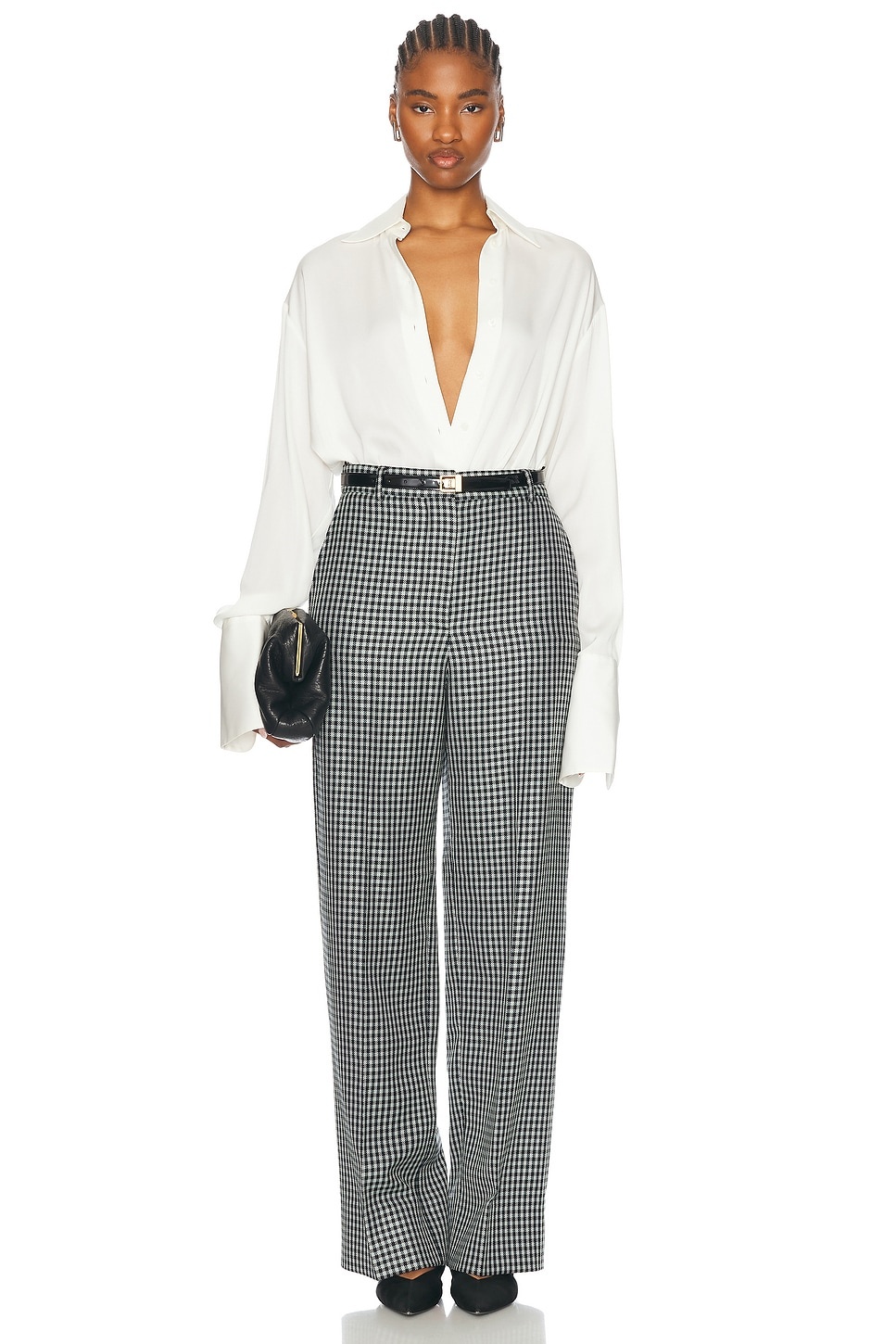Checked Loose Pant - 5