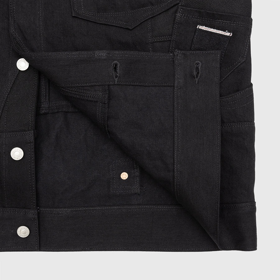 X LEVI'S DENIM WOOL SERGE JACKET - 10