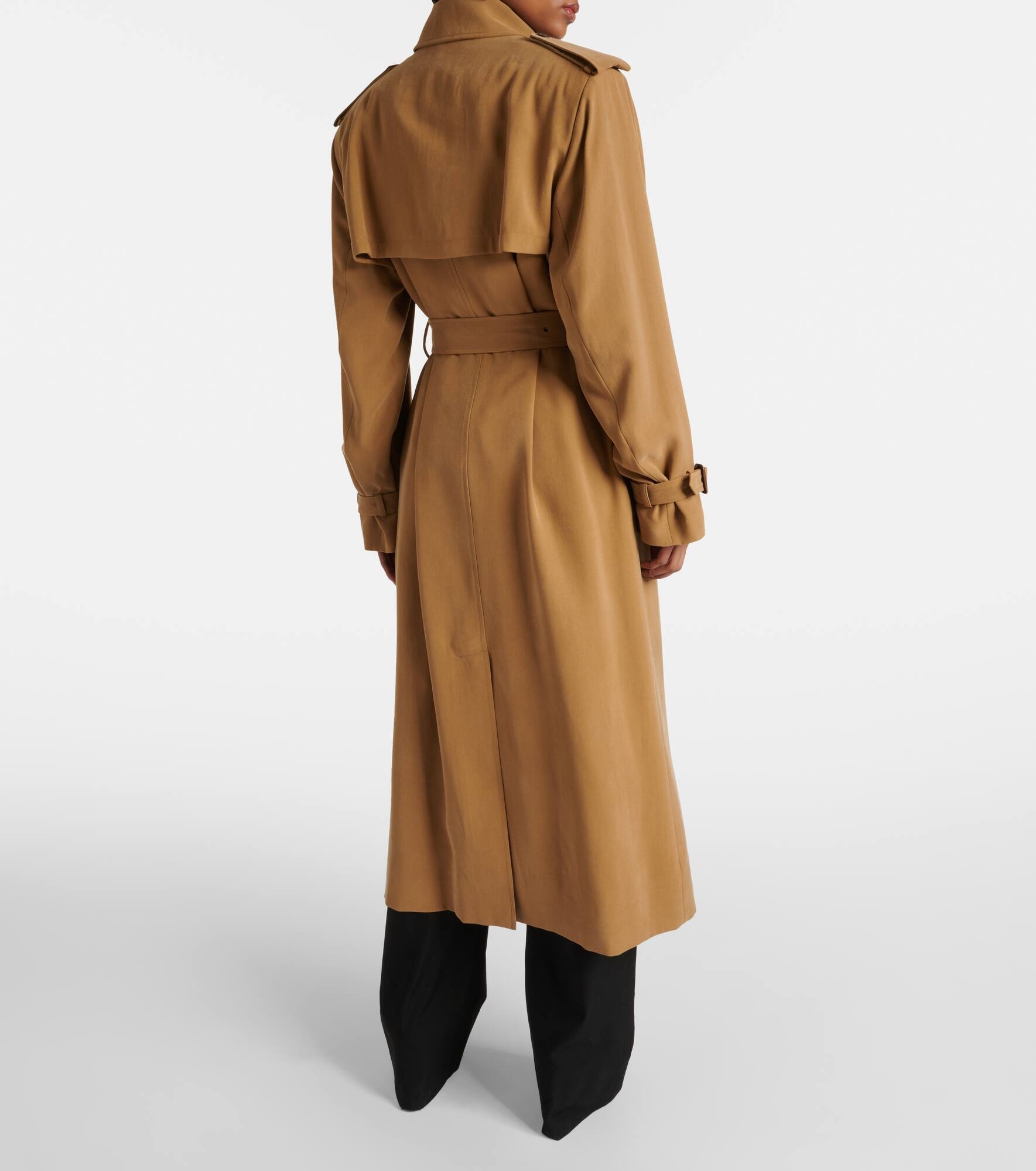 Twill trench coat - 3